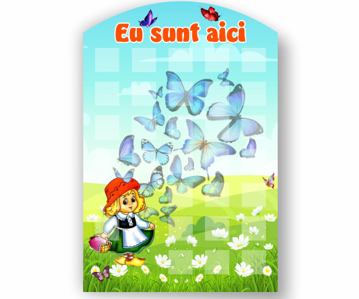 Eu astăzi sunt aici - Fluture