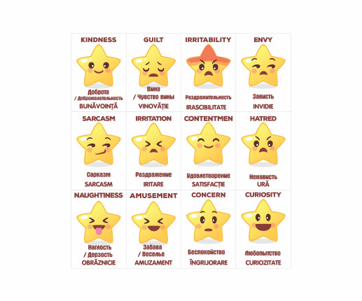 Cartonașe educative Cunoaștem emoțiile image 5