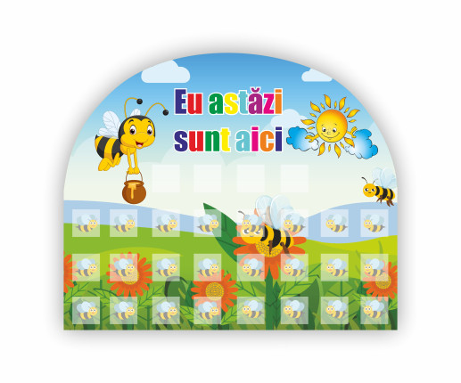 Eu astăzi sunt aici - Poienița veselă