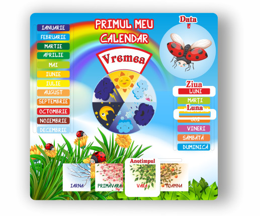 Calendarul Naturii - Buburuze