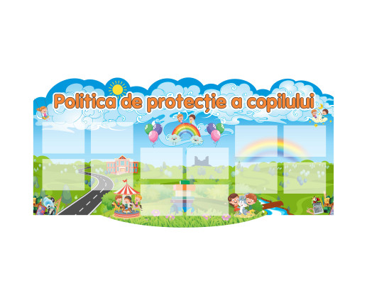 Panou informativ Protecția copilului 1