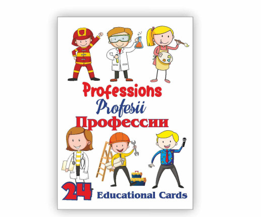 Cartonașe educative Profesii image 1