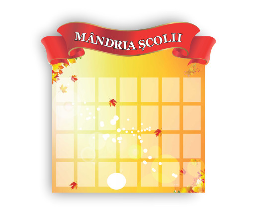 Panou informativ Mândria Școlii