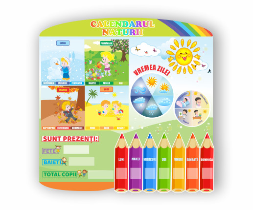 Calendarul Naturii - Curcubeu 3