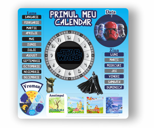 Primul meu calendar "Star Wars"