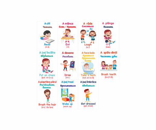 Cartonașe educative Acțiuni image 3