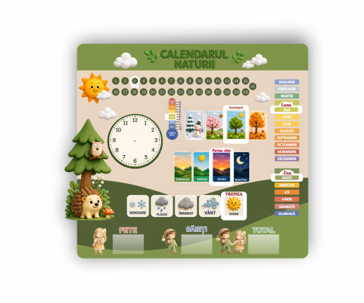 Calendarul naturii cu arici image 1