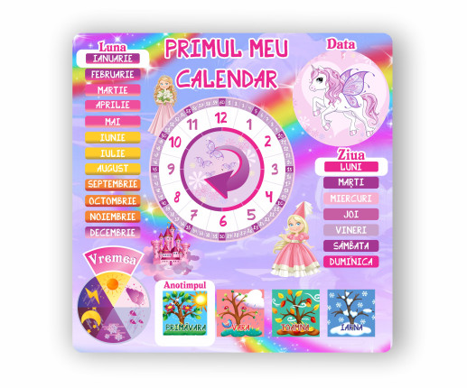 Primul meu calendar "Unicorn"