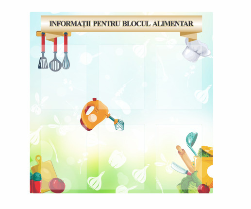 Informații pentru blocul alimentar