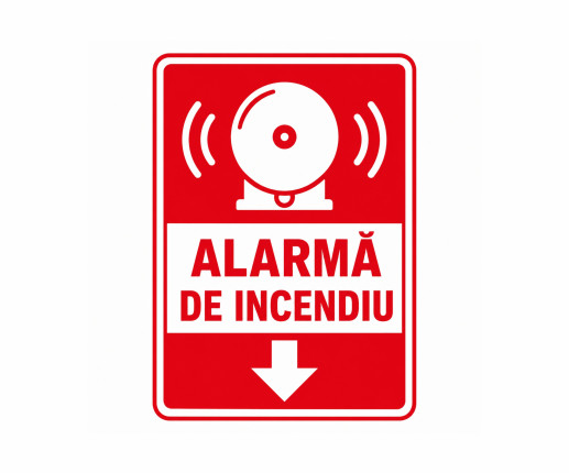 Plăcuță alarmă de incendiu 1