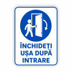 Plăcuță închideți ușa după intrare thumb-image 1