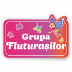 Placuță pentru ușă - Fluturași thumb-image 1