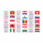 Cartonașe educative Steagurile țărilor din Europa thumb-image 6