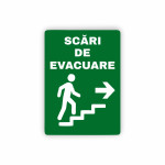Plăcuță scări de evacuare thumb-image 1
